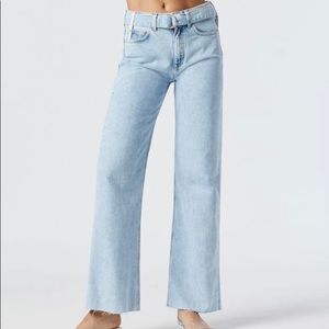 NWT MAVI WIDE LEG CROP 70S JEAN